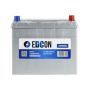 Автомобильный аккумулятор EDCON DC80660RY 80А/ч-12V ст EN660 европейские обратная 260x173x225